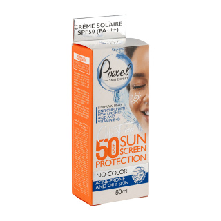 کرم ضد آفتاب بی رنگ پیکسل مدل Oily Acne Prone Skin با SPF50 مناسب پوست چرب حجم 50 میلی لیتر - تصویر 3