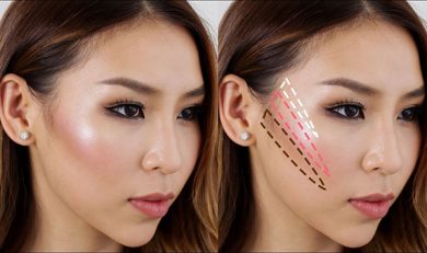 نحوه صحیح زدن رژگونه